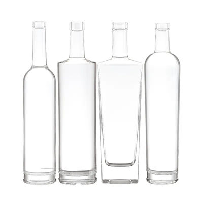 quality 주문 색상 750ml 유리 병 유리 제품에 대한 술 진 보드카 factory